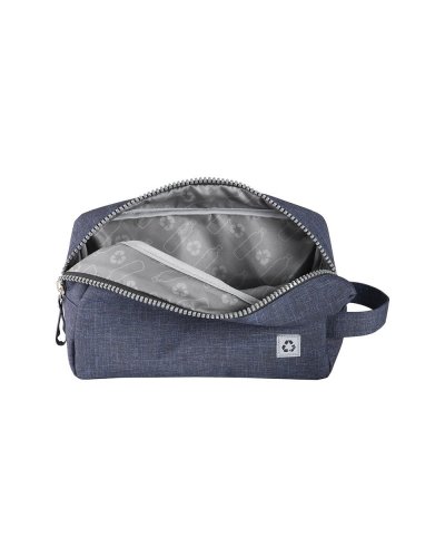 Beauty case in RPET effetto melange