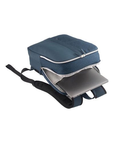 Zaino porta PC in ecopelle e policotone