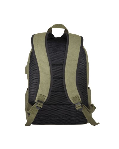Zaino porta PC in Canvas effetto stone washed