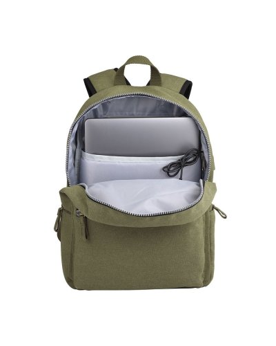 Zaino porta PC in Canvas effetto stone washed