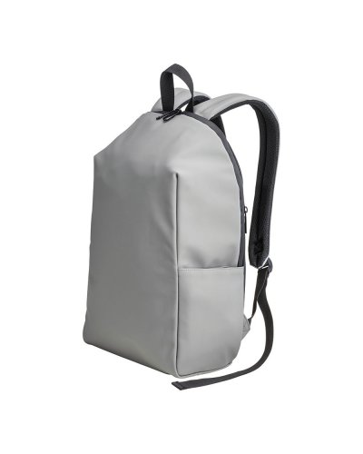 Zaino porta PC in ecopelle water resistant Grigio