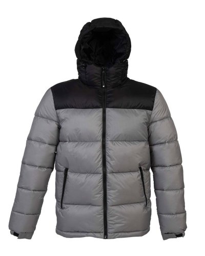 Giubbotto Siberia Man Black / Light Grey