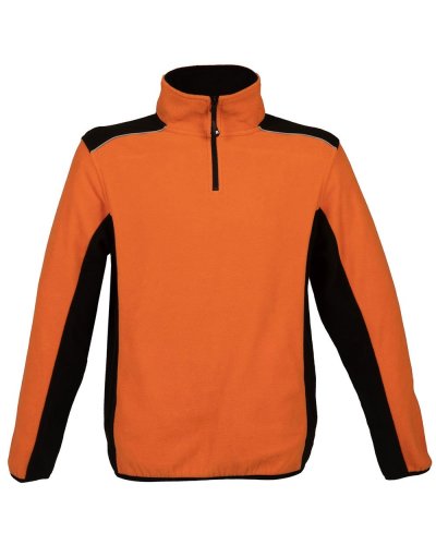 Pile antipilling riciclato New Riga Orange / Black