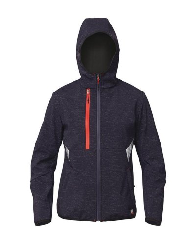 Giubbino Softshell Finder Blu/argento