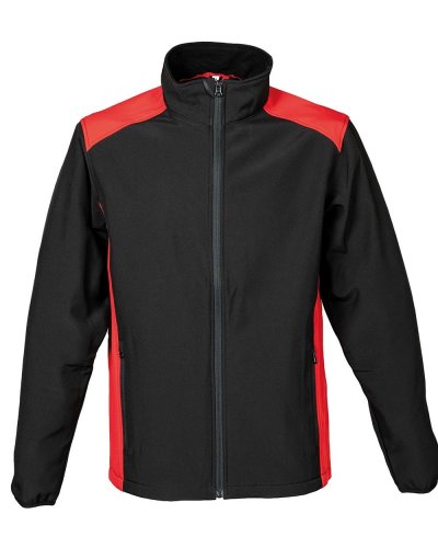 Giubbino bicolore in soft shell Garda