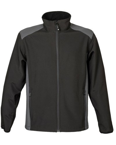 Giubbino bicolore in soft shell Garda