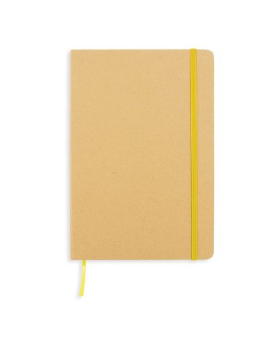 Taccuino A5 ecologico Giallo