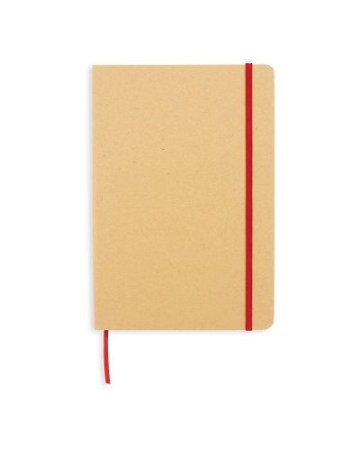 Taccuino A5 ecologico Rosso