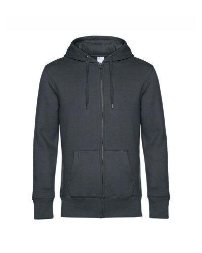 KING Zipped Hood Asphalt