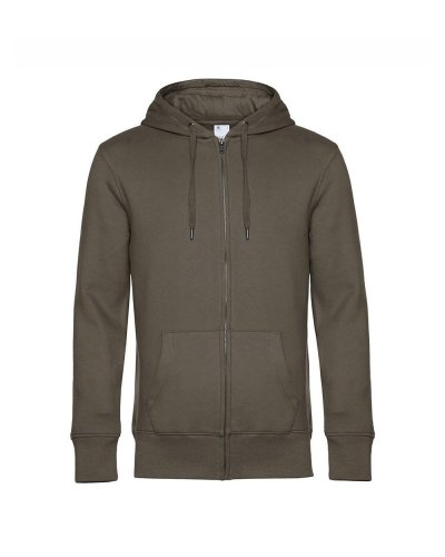 KING Zipped Hood Khaki
