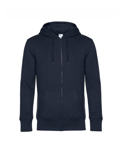 KING Zipped Hood Navy Blue