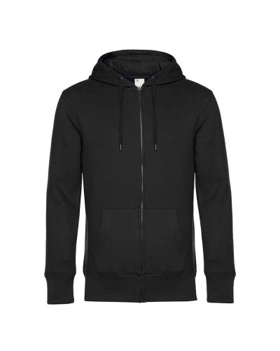KING Zipped Hood Black Pure