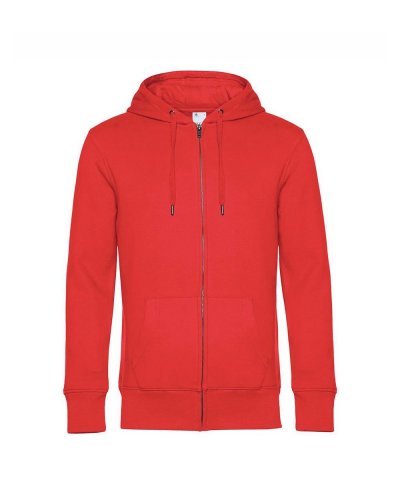 KING Zipped Hood Red