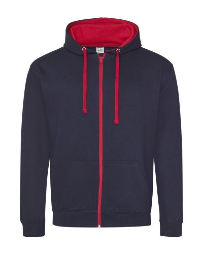 Varsity Zoodie French Navy / Red