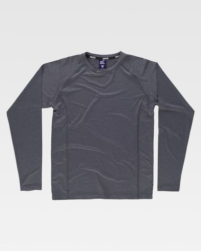 T-shirt manica lunga uomo BLACK