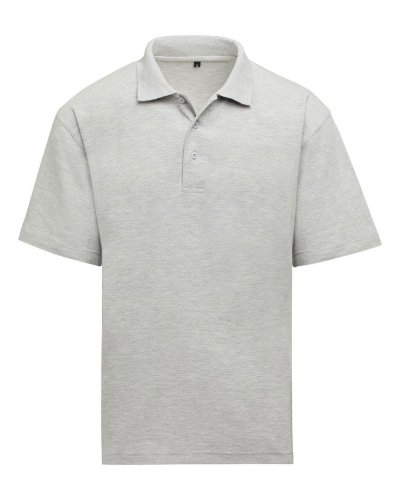 Polo Unisex Heather Grey