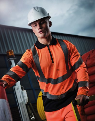 Polo maniche lunghe Pro Hi Vis