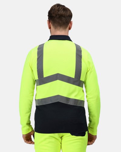 Polo maniche lunghe Pro Hi Vis