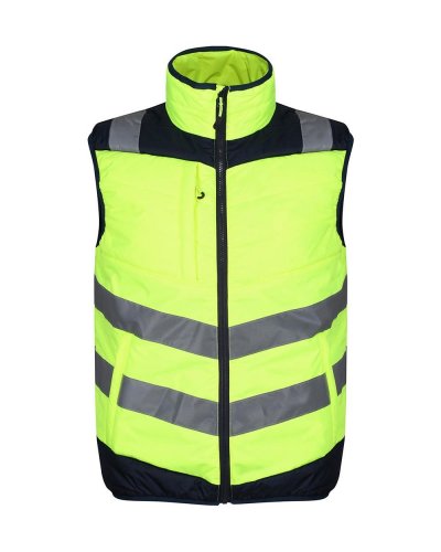 Gilet Pro Hi Vis Thermal Yellow / Navy