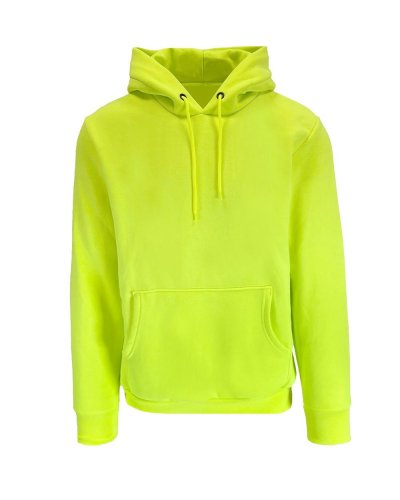 Felpa soft con cappuccio Neon Yellow