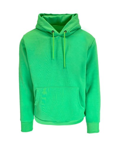 Felpa soft con cappuccio Neon Green
