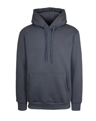 Felpa soft con cappuccio Piombo Scuro
