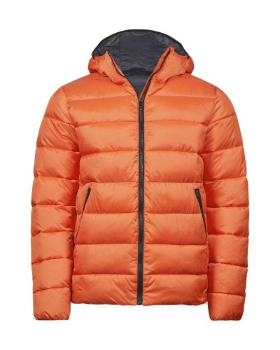 Giacca con cappuccio Lite Dusty Orange