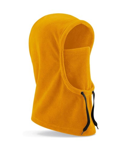 Cappuccio in pile Recycled Mustard