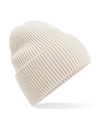 Berretto Oversized con risvolto Oatmeal