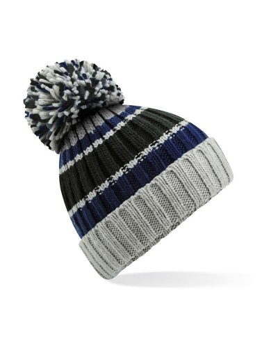 Berretto a strisce Hygge Blue Steel