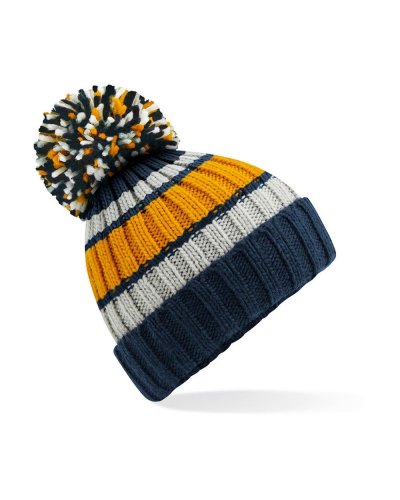 Berretto a strisce Hygge Dijon Blue