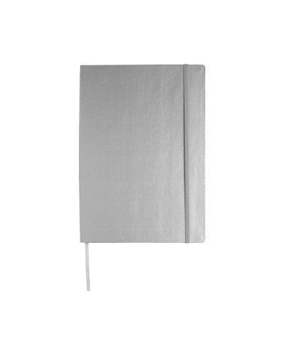 Blocco note con copertina rigida formato A4 Executive Argento