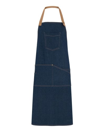 Grembiule lungo in tessuto jeansato Batali Jeans