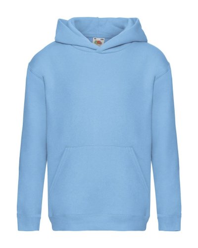 Felpa bambino con cappuccio Sky blue