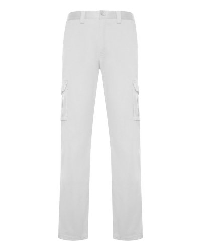 Pantalone Lungo Daily Stretch Bianco