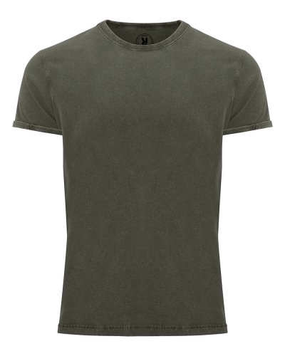 T-Shirt Husky Verde Militar Scuro