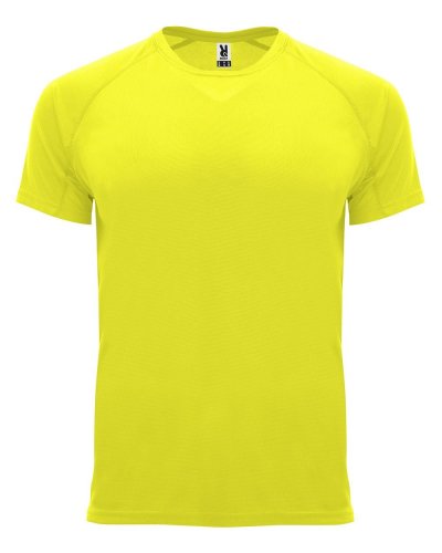 T-shirt tecnica Bahrain Giallo Fluo