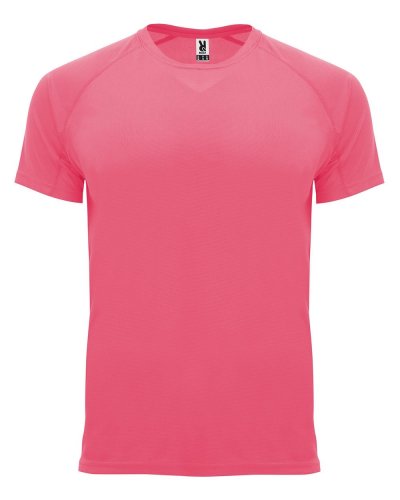 T-shirt tecnica Bahrain Rosa Lady Fluo
