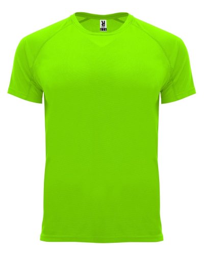 T-shirt tecnica Bahrain Verde Fluo