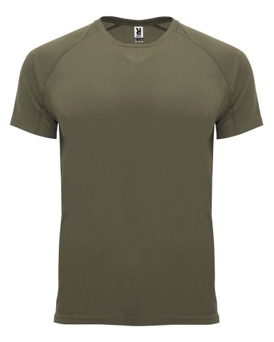 T-shirt tecnica Bahrain Verde Militare