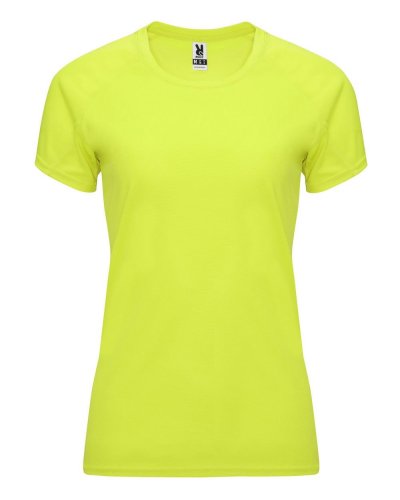 T-shirt tecnica Bahrain Woman Giallo Fluo