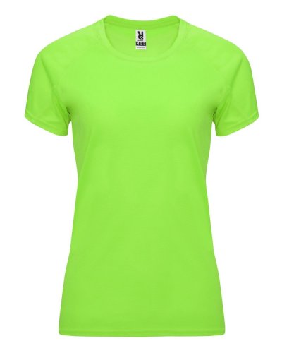 T-shirt tecnica Bahrain Woman Verde Fluo