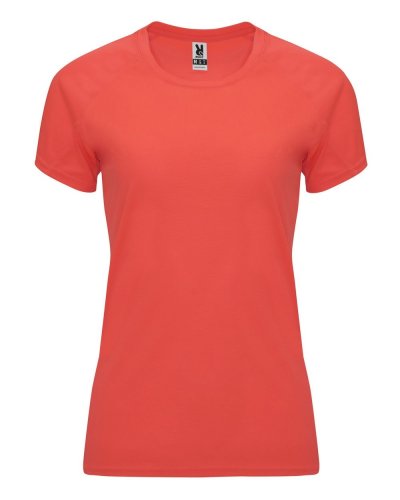 T-shirt tecnica Bahrain Woman Corallo Fluo