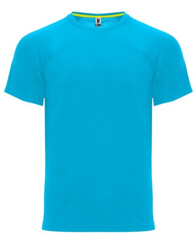 T-shirt tecnica unisex Monaco Turchese