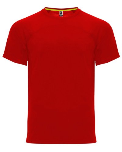 T-shirt tecnica unisex Monaco Rosso
