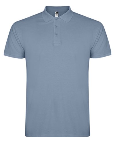 Polo manica corta Star Azzurro Zen
