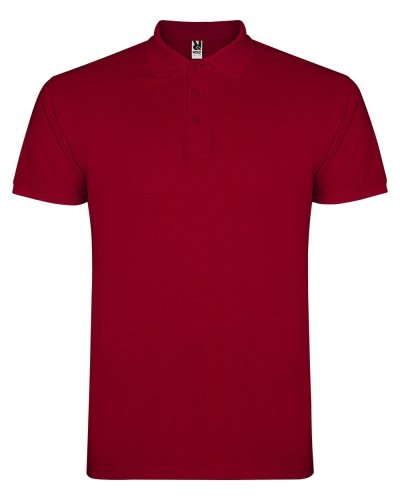 Polo manica corta Star Granata