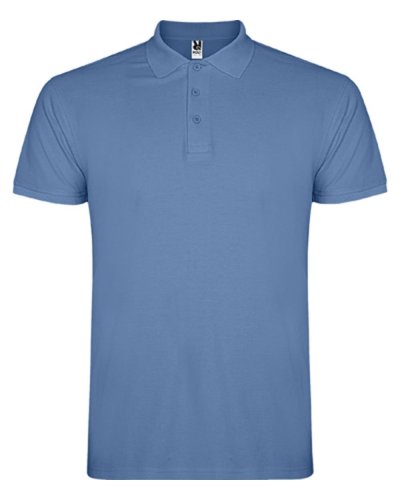 Polo manica corta Star Azzurro Riviera