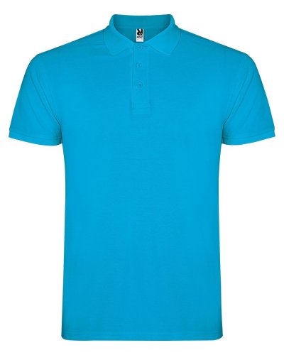 Polo manica corta Star Turchese