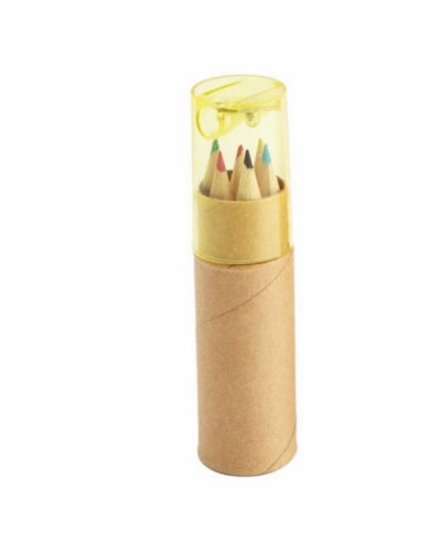 Set Pastelli 6 Pz Pixel Giallo